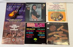 Group Of Vintage  LP Albums Including Billy Jo Spears And More