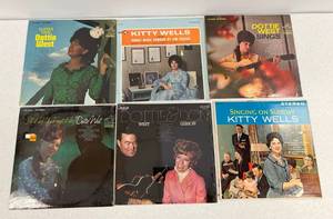 Group Of Vintage  LP Albums IncludingKitty Wells And More