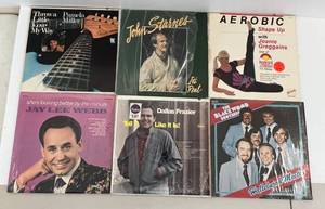 Group Of Vintage  LP Albums Including  Jay Lee Webb And More