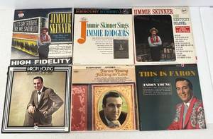 Group Of Vintage  LP Albums Including Jimmie Skinner And More