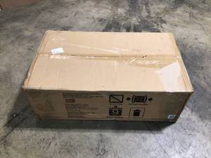 Ready-to-Assemble 24-Gauge Steel 2-Door Garage Base Cabinet in Black (28 in. W x 32 in. H x 18 in. D) by Husky Customer Returns See Pictures