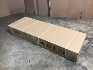 6 ft. Adjustable Height Solid Wood Top Workbench in Black for Ready to Assemble Steel Garage Storage System by Husky Customer Returns See Pictures