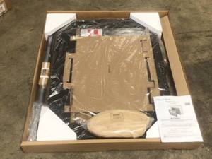 Arrington Small Glass Fireplace Doors by Pleasant Hearth Customer Returns See Pictures