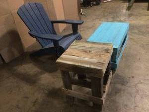 Lot of Assorted Outdoor Furniture See Pictures