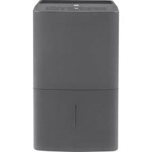 Lot of 6 GE 50 pt. Dehumidifier with Built-in Pump for Basement, Garage or Wet Rooms up to 4500 sq. ft. in Grey, ENERGY STAR Customer Returns See Pictures