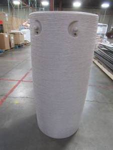 lot 307 image: Impressions 50 Gal. Rain Barrel in Sandstone, IM-STO050-SAN.