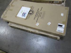 lot 315 image: Saferacks Garage Storage Organizer Racks Ceiling Overhead Drop. Open Box, May be missing small pieceshardware.