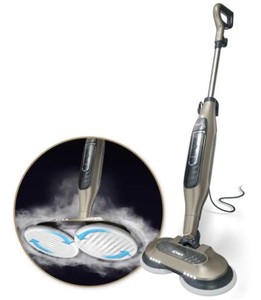 lot 338 image: Shark Steam and Scrub All-in-One Scrubbing and Sanitizing Hard Floor Steam Mop S7001.