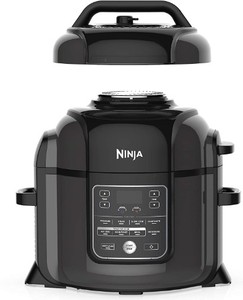 lot 344 image: Ninja Foodi Deluxe 9-in-1 , 8-Quart in Black, OP402.