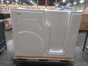lot 334 image: Health Smart 52 x 30 x 40 White Health Smart Walk in Tub - Right Hand, WB-701-RIGHT.