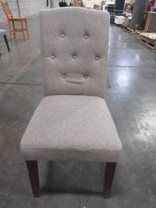 lot 372 image: Upholstered Dining Side Chair.