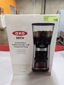 lot 276 image: OXO On Conical Burr Coffee Grinder with Integrated Scale