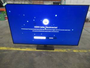 lot 383 image: Samsung - 65 Class QN85A Series Neo QLED 4K UHD Smart Tizen TV - No Remote, Dark Spot.