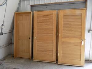 5 - 36 Wooden Doors and Jams