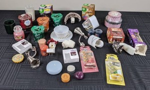 lot 59 image: Scented Candles, Fragrance Plug Ins, Air Fresheners, Cup and Saucer and More