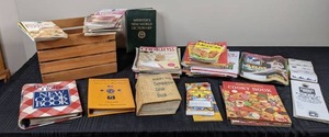 lot 68 image: Vintage & Modern Cookbooks, Magazines, Pamphlets and More Better Homes, Womans Home Companion, Cooky Book and More