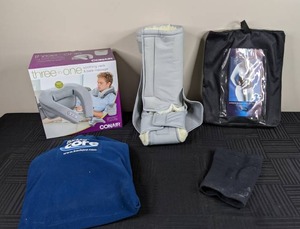 lot 121 image: Medical Supplies Conair 3-in-1 Soothing Neck & Back Massager, BackJoy Posture Seat, Stealth Lumbar Support and More