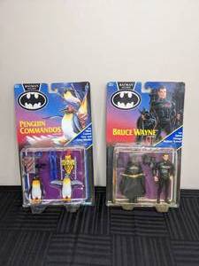lot 293 image: Batman Returns New in Box Bruce Wayne and Penguin Commandos