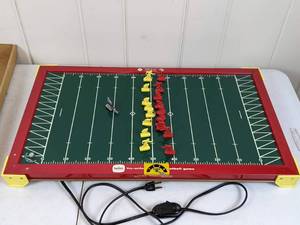 lot 43 image: Vintage Tudor Tru-Action Electric Football Game Board