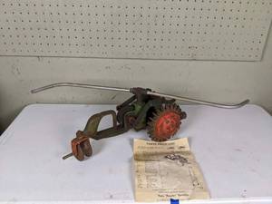 lot 100 image: Vintage Kees Krawler Walking Tractor Sprinkler