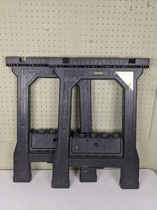 lot 109 image: Stanley Junior Folding Sawhorses 800 lb. Load, 2-PK