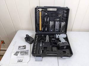 lot 45 image: FixIt Tools 69-Piece 18V Cordless Drill Tool Set