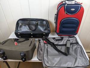 lot 77 image: Group of (4) Luggage Style Bags