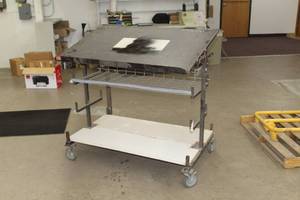 Metal Table Cart 4-tier
