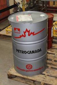 Lot of (1 Drum) Petro-Canada Purity FG 100 Compressor Fluid 54.2-Gallon