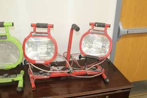 Commercial Electric Shop Work Light 2-Lamp