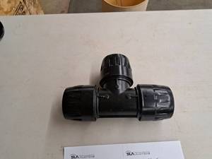Lot of (1) Transair DN63 T Fitting