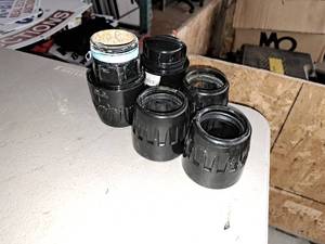 Lot of (5) Transair DN50 2 Caps