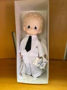 lot 184 image: Precious Moments Sailor Sam Doll in Box