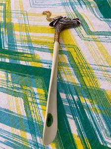 lot 118 image: Shoe Horn with Goats Head Made in Italy