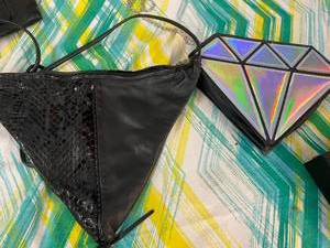 lot 462 image: Variety of Black Purses
