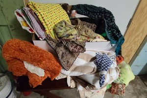 lot 49 image: Large Lot of Fabric, Most New
