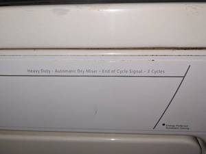 lot 7 image: Whirlpool Electric Dryer