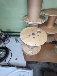 lot 352 image: Electrical Spools for Repurposing Projects