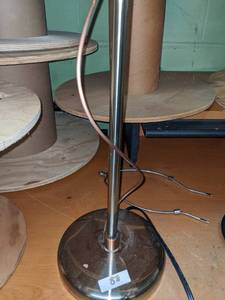 lot 362 image: 3 Desk or Nightstand Lamps with Shades
