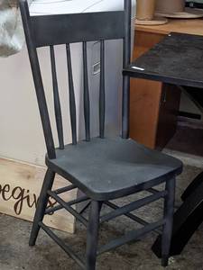 lot 365 image: Wood Table and 2 Chairs