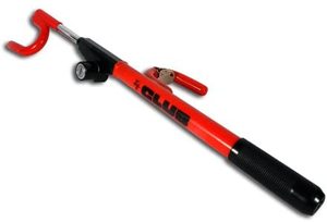 lot 51 image: The Club 1000 Original Club Steering Wheel Lock, Red