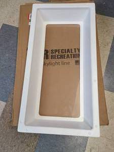 lot 28 image: Specialty Recreation N1430D Inner Garnish for Rectangular Skylight Dome