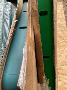 Jaypro Bolt-On Safe-Pro Edge Padding for 72 Wide Backboard-GREENS