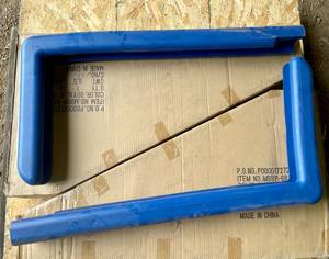 2 Sets Jaypro Bolt-On Safe-Pro Edge Padding for 72 Backboard-ROYAL BLUE