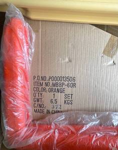 Jaypro Bolt-On Safe-Pro Edge Padding for 72 Wide Backboard-Orange &amp Yellow