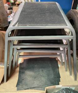 Lot of 4 Stroops Ergo Plyo Boxes Commercial Exercise Steps.&nbsp