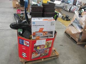 lot 512 image: Pallet of Store Overstock, Returns, Missing Parts, and Damaged Products