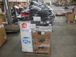 lot 537 image: Pallet of Store Overstock, Returns, Missing Parts, and Damaged Products