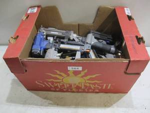 lot 564 image: Lot of USED AS-IS Power Tools - Nailers and Staplers
