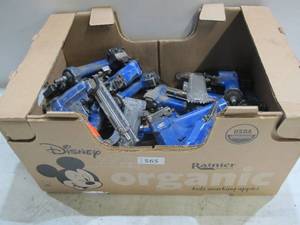 lot 565 image: Lot of USED AS-IS Power Tools - Nailers and Staplers